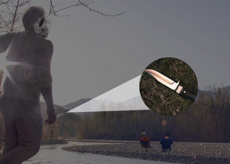 Голын эрэг дээр амарч байсан иргэдийг хутга тулган дээрэмджээ