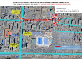 Намьянжугийн гудамжнаас Халдвартын эцэс хүртэлх замыг хааж, шинэчилнэ