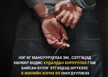 Нэг кг мансууруулах эм, сэтгэцэд нөлөөт бодис худалдан борлуулах гэж байсан бүлэг этгээдэд шүүхээс 8 жилийн хорих ял оногдуулжээ