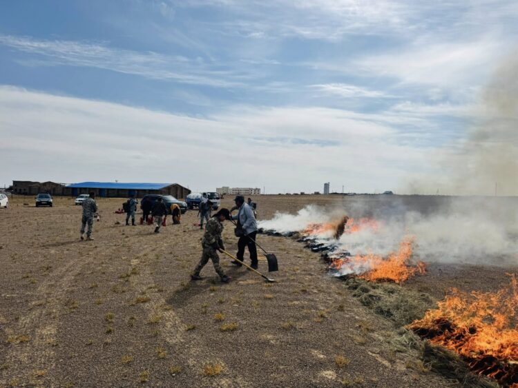 ГАМШИГТ ТЭСВЭРТЭЙ ОРОН НУТАГ НӨЛӨӨЛЛИЙН АЯНЫ ХҮРЭЭНД ГАМШГААС ХАМГААЛАХ КОМАНД ШТАБЫН СУРГУУЛИЙГ ӨМНӨГОВЬ АЙМГИЙН МАНДАЛ-ОВОО СУМАНД ЗОХИОН БАЙГУУЛЛАА