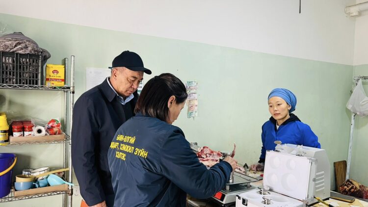 МАХ, СҮҮНИЙ ХУДАЛДАА ЭРХЭЛЖ БУЙ ИРГЭДИЙН ҮЙЛ АЖИЛЛАГААНД ХЯНАЛТ ШАЛГАЛТ ХИЙВ